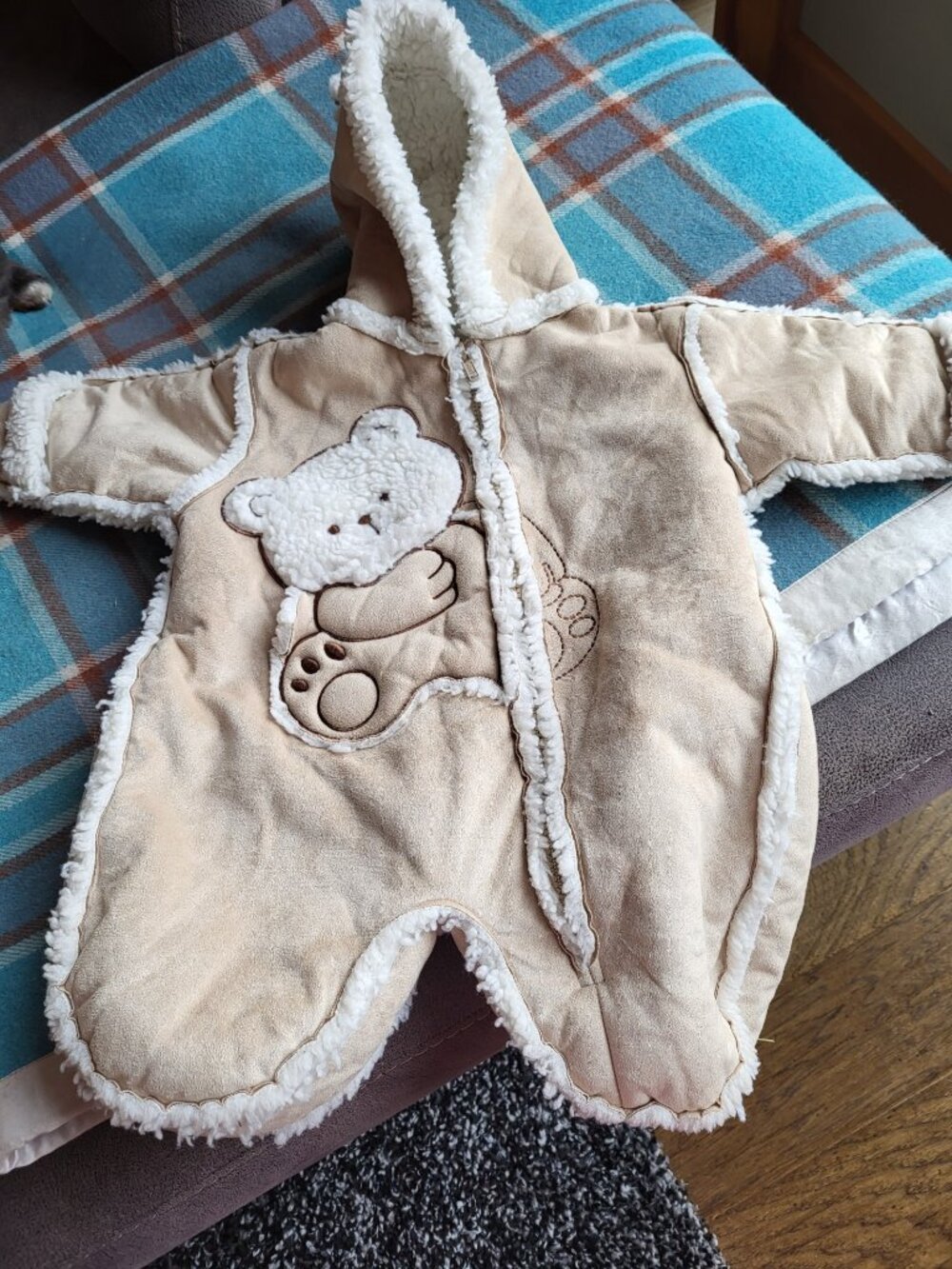 EUC Bundle of Joy Sherpa Snow Suit 3 - 6 months